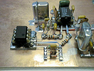 Rx audio preamp stage