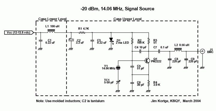Signal Source Schematic